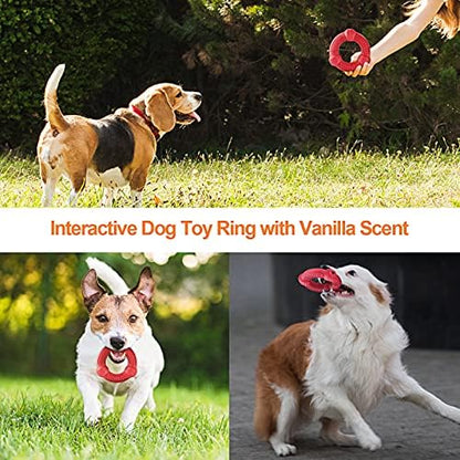 Dog Chew Toys 4 Pack, Dog Toys for Aggressive Chewers Small Medium Large Breed