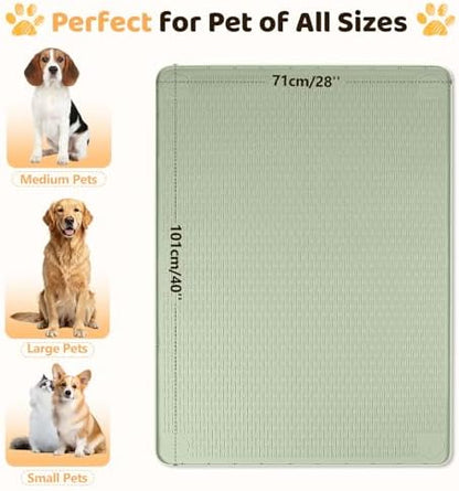 Silicone Dog Bed Mat 40"x 28" Crate Mat