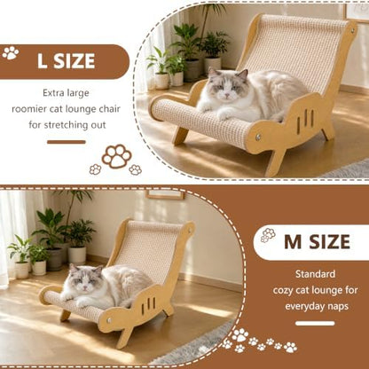 Large Sisal Cat Scratcher Chair