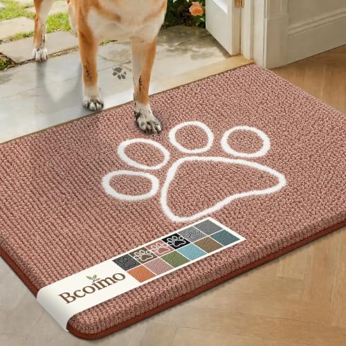 Bcoimo Super Absorbent Dog Door Mat