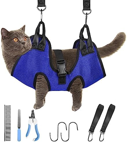 PatiencET Cat Grooming Hammock Kit