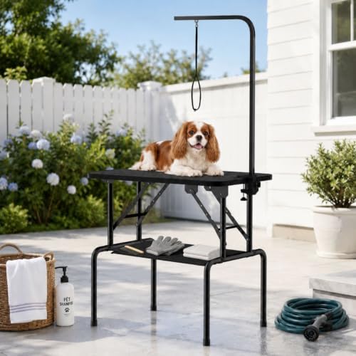 32 Inch Foldable Dog Grooming Table