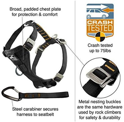 Kurgo Ink Blue Large Dog Harness