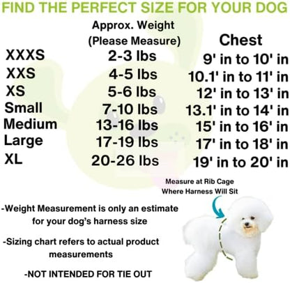 EcoBark Step in Dog Harness, Reflective No Choke Halter Vest
