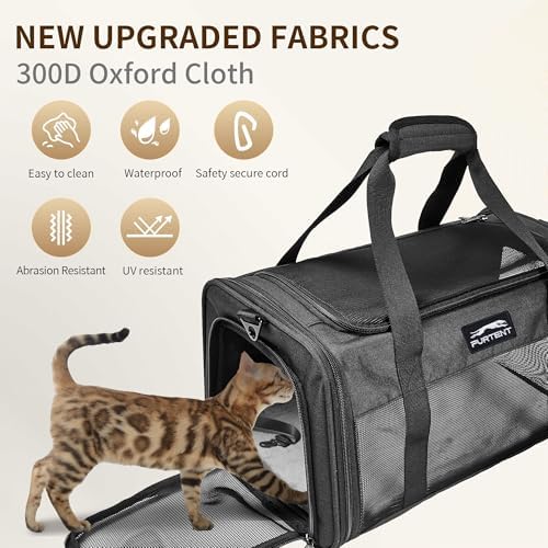 Pet Carrier Airline Approved, Soft Sided Cat Carrier