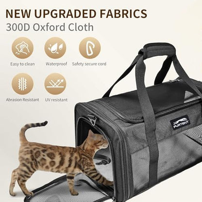 Pet Carrier Airline Approved, Soft Sided Cat Carrier