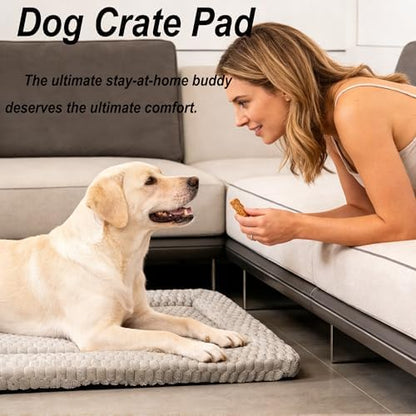 Dog Bed Mat - Reversible Dog Crate Bed Mats, Soft & Breathable Kennel Pad