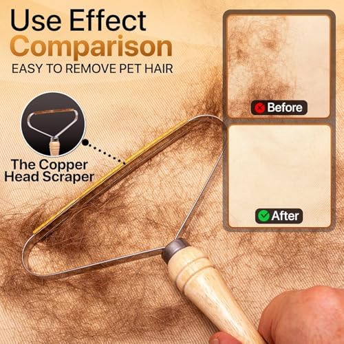 2-Pack Pet Hair Removal Tool