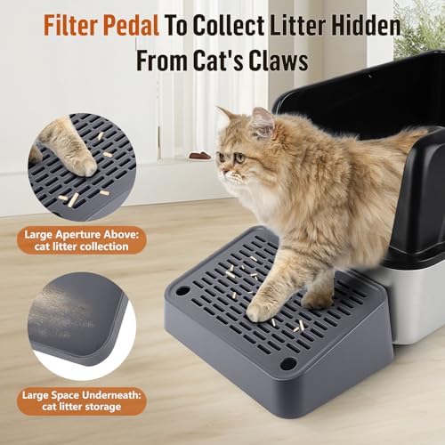 Litter Box Ramp, Cat Step for Litter Box