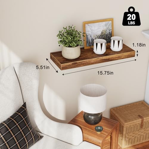 Fixwal Floating Shelves for Wall Decor