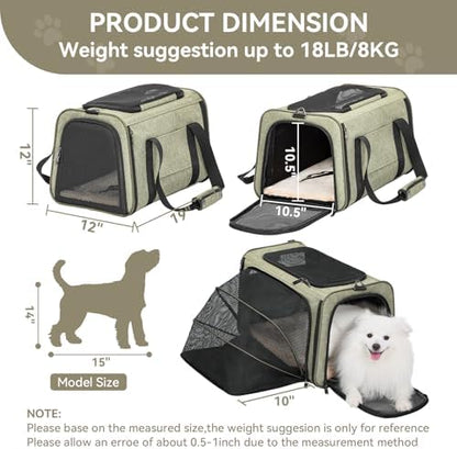 Petsfit Large Expandable Cat Carrier