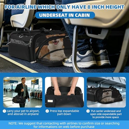pidipiti 18x14x8 Soft-Sided pet Carrier,