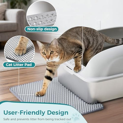 OLIXIS Stainless Steel Large Cat Litter Box