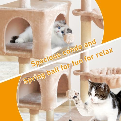 Cat Tree Cat Tower Condo Pet Activity Center Sisal Scratching Post