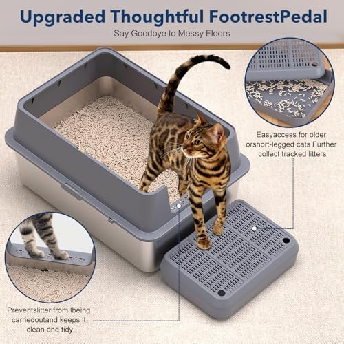 Stainless Steel Litter Box