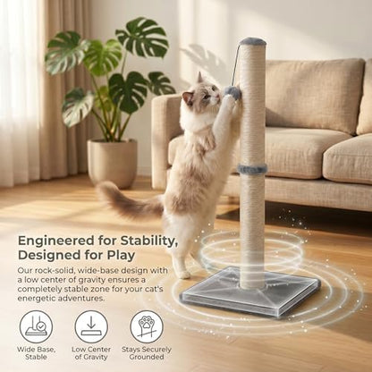 Dimaka Tall Cat Scratching Post Tree Scratcher