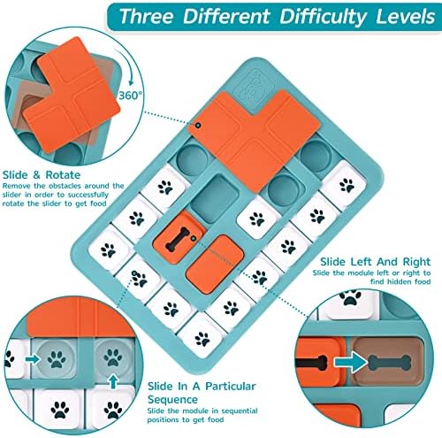 FOXMM Dog Puzzle Toys