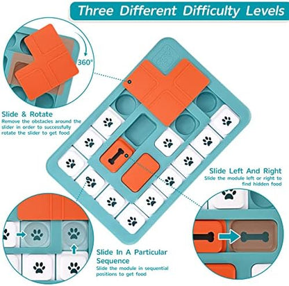 FOXMM Dog Puzzle Toys