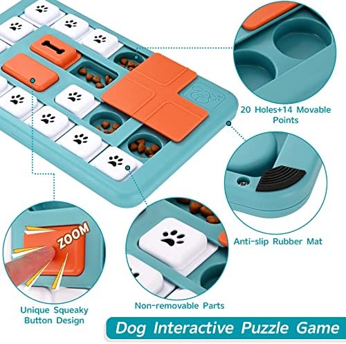 FOXMM Dog Puzzle Toys
