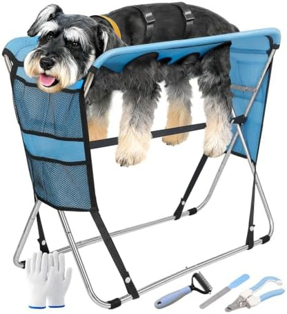 Dog Grooming Hammock with Stand