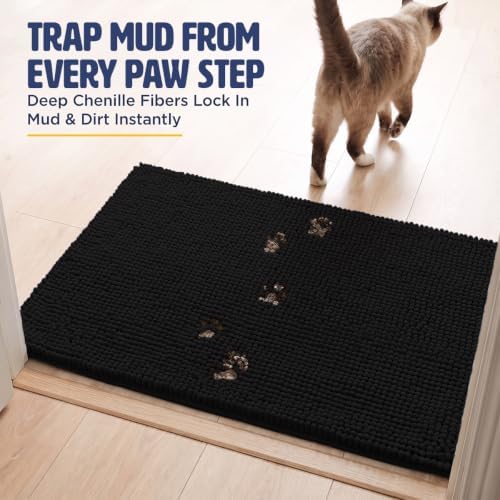 Muddy Mat® | XL Cat Litter Mat 48"x72", Litter Trapping Mat, Super Absorbent