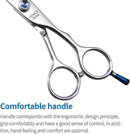 Fenice Professional 7/7.5/8 Pet Grooming Scissors Thinning Cutting Shears for Dog s/Cats Thinning Rate:70-80%(8.0 inch)