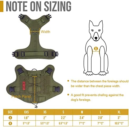 OneTigris Tactical Dog Harness