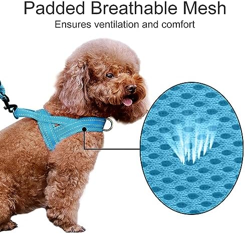 Plutus Pet No Pull Dog Harness for Small Dogs, Breathable Mesh Padded