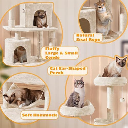 Yaheetech Cat Tower, 70.5in Cat Tree