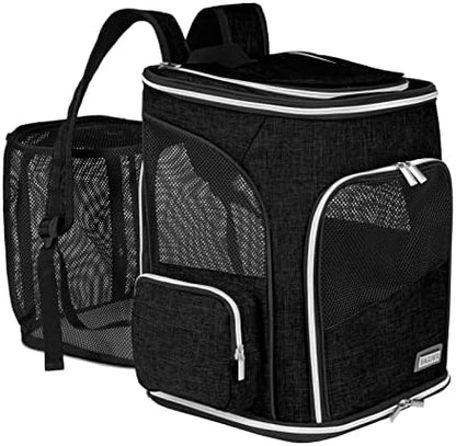 BAGLHER Expandable Pet Carrier Backpack，Pet Backpack