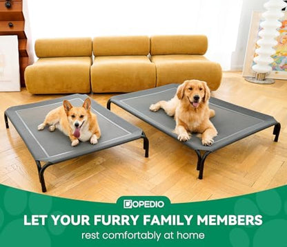 Elevated Dog Bed Outdoor Cooling Raised Cot