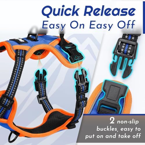 Eagloo Dog Harness for Medium Sized Dogs, No Pull Vest