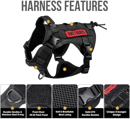OneTigris Tactical Dog Harness