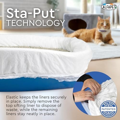 Alfapet Sifting Cat Litter Box Liners