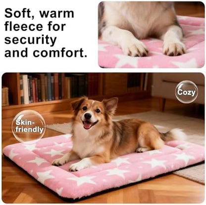 Dog Bed Mat – Soft & Comfortable Dog Kennel Pad