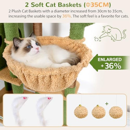 Globlazer S74E Pro Cactus Heavy Duty Maine Coon Cat Tree