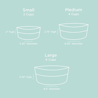 Waggo Dipper Ceramic Dog Bowl for Small and Large Breeds - Heavyweight and Durable Pet Food and Water Dish Crock, Dishwasher Safe, Modern (Teracotta, Medium)