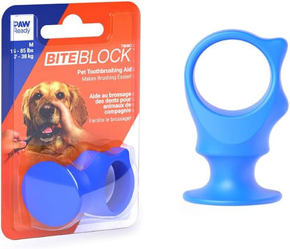 Pet Toothbrushing Assistant for Dogs and Cats Allows You to Brush Your pet’s Teeth Without Constantly Worrying About Getting Bitten Medium Size for Pets Between 15-85 lbs. (7-38.5 Kg)