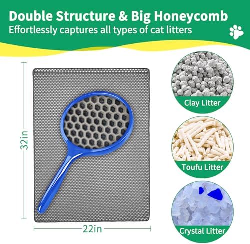GRELY Cat Litter Mat
