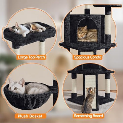 Yaheetech Cat Tree, 42in Cat Tower