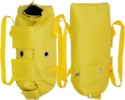Cat’s Restraint Bag for Claw Care Nail Trimming Anti-Scratching Grooming Bag for Cats Medical Examination(Yellow-m)