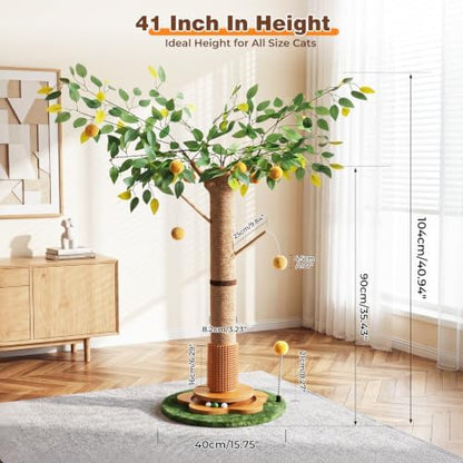 41" Tall Cat Scratching Post for Large Cats