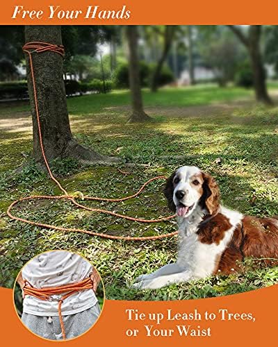 2 Pack Dog Leash for Dog Training 30FT Long, Dog Rope