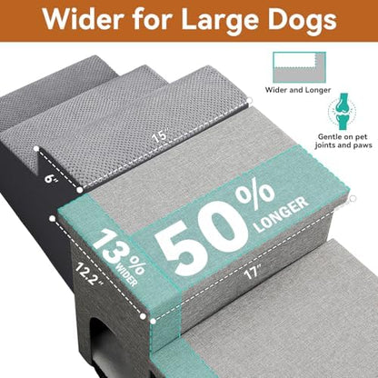 Zerbuger Dog Stairs with Storage