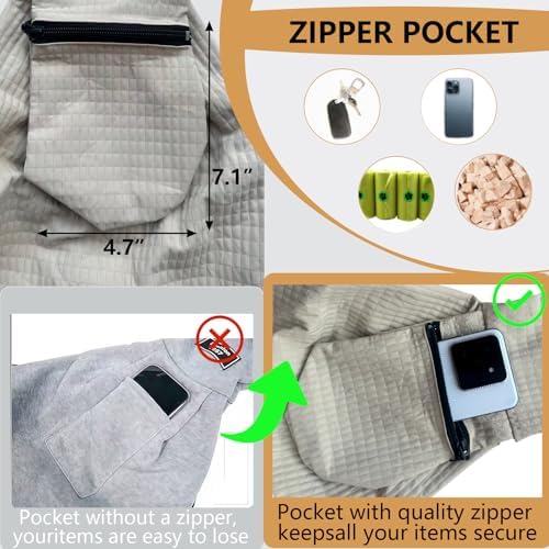 Dog Sling Water-Resistant Fabric