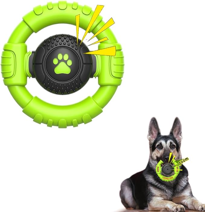 Indestructible Nylon Dog Chew Toy – Durable Squeaky Toy for Aggressive Chewers, All Sizes