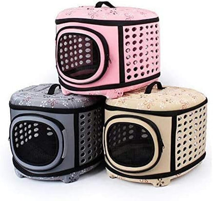 Foldable Pet Dog Cat Puppy Handbag Carrier Cage
