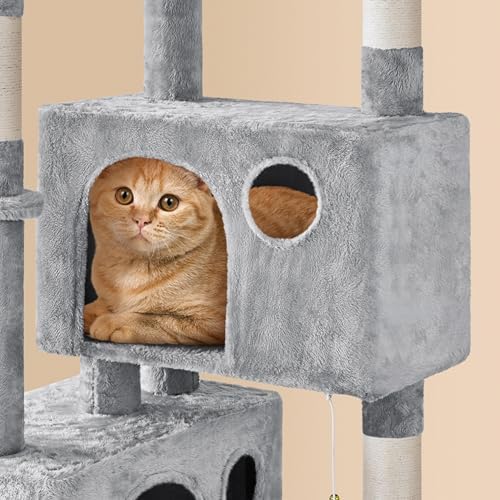 Yaheetech 73in Cat Stand, Large Cat Tree