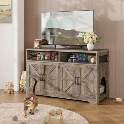 Halitaa Cat Litter Box Enclosure