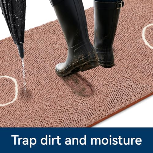 Bcoimo Super Absorbent Dog Door Mat